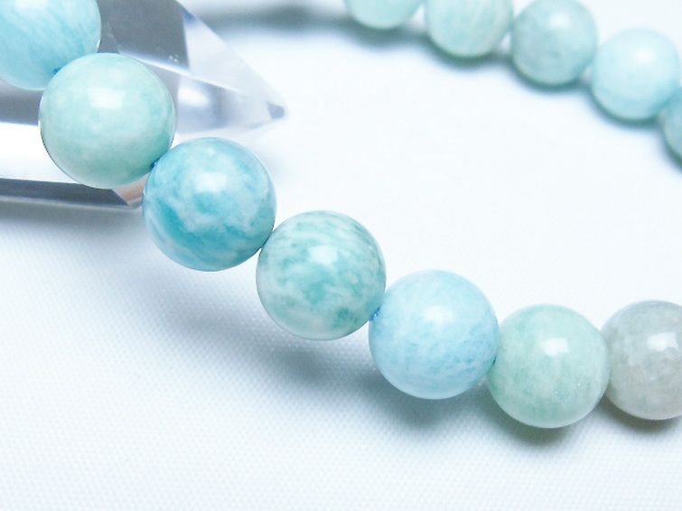 アマゾナイト ブレスレット 10mm [t161-12307] 3枚目