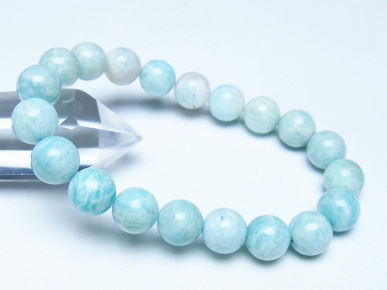 アマゾナイト ブレスレット 10mm [t161-12313] 1枚目