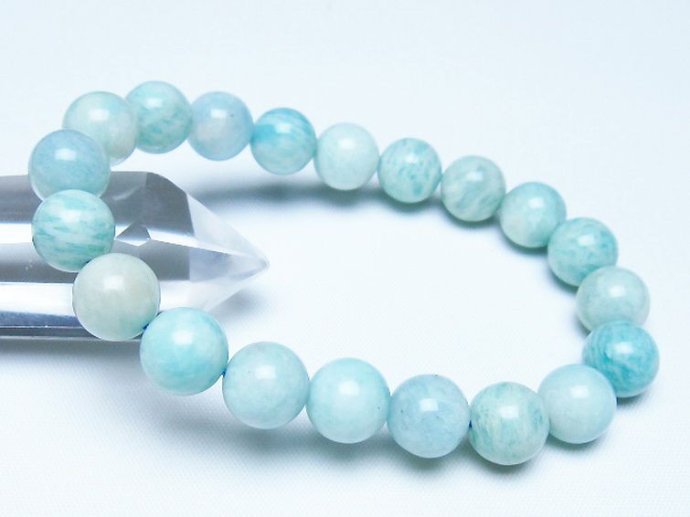 アマゾナイト ブレスレット 10mm [t161-12316] 1枚目