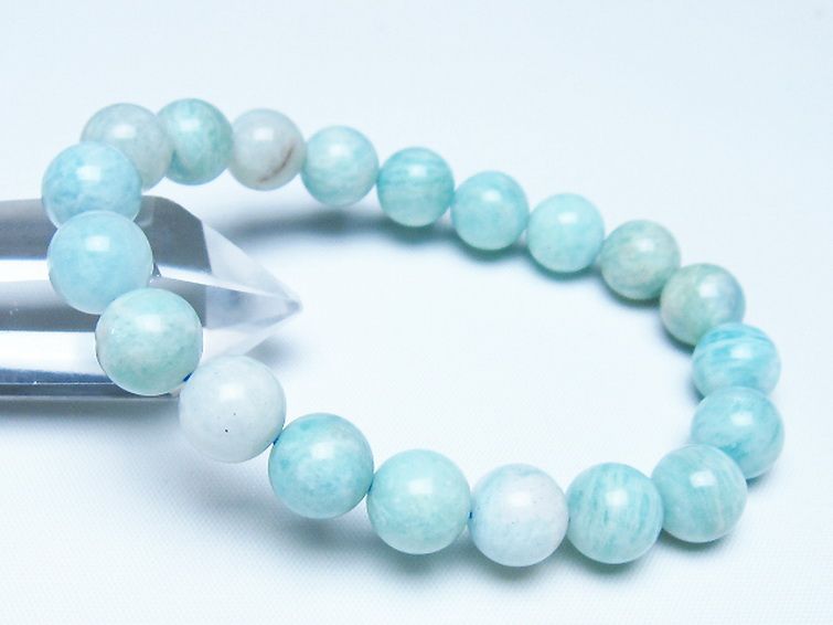 アマゾナイト ブレスレット 10mm [t161-12319] 1枚目