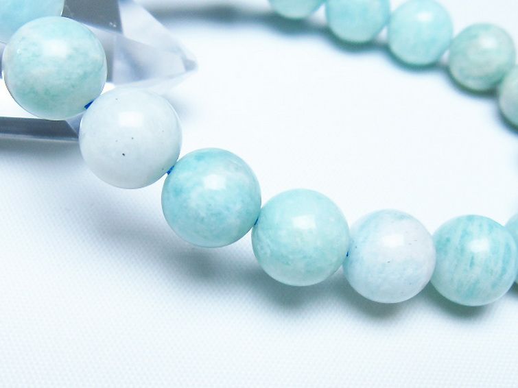 アマゾナイト ブレスレット 10mm [t161-12319] 3枚目
