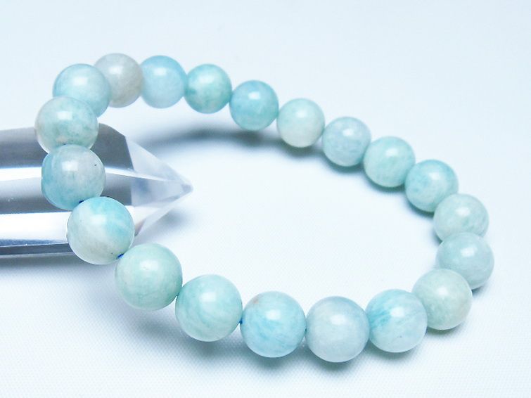 アマゾナイト ブレスレット 10mm [t161-12322] 1枚目