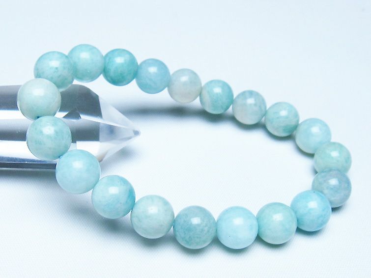 アマゾナイト ブレスレット 10mm [t161-12327] 1枚目