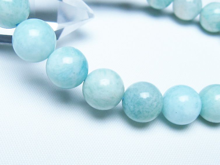 アマゾナイト ブレスレット 10mm [t161-12327] 3枚目