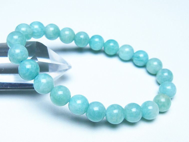 アマゾナイト ブレスレット 9mm [t161-12368] 1枚目