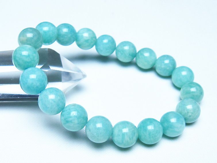 アマゾナイト ブレスレット 10mm [t161-12379] 1枚目