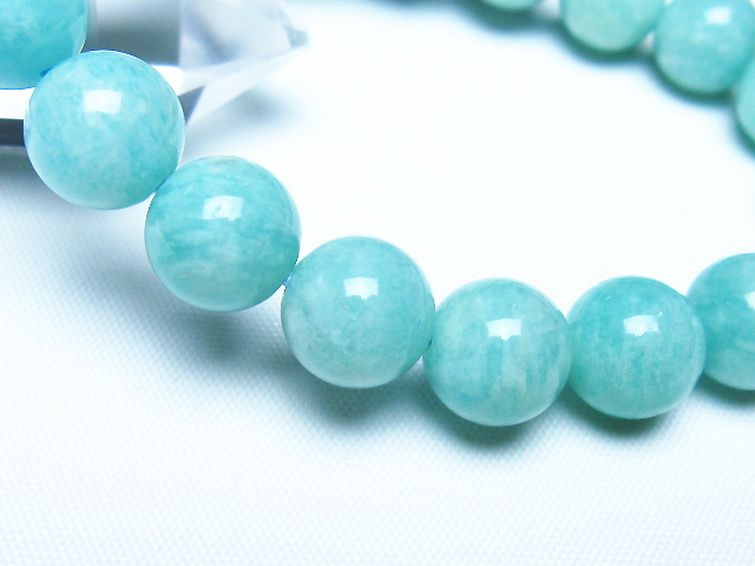 アマゾナイト ブレスレット 10mm [t161-12379] 3枚目
