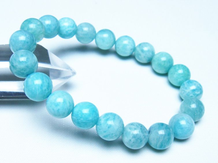アマゾナイト ブレスレット 10mm [t161-12386] 1枚目