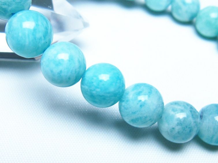 アマゾナイト ブレスレット 10mm [t161-12386] 3枚目