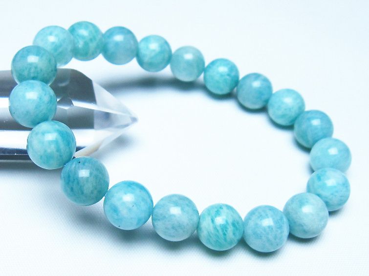 アマゾナイト ブレスレット 10mm [t161-12390] 1枚目