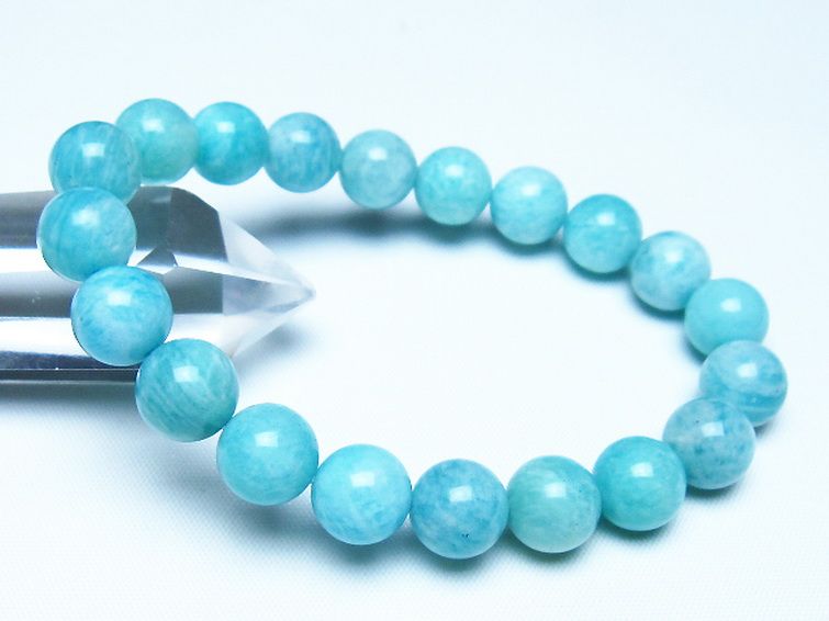 アマゾナイト ブレスレット 10mm [t161-12391] 1枚目