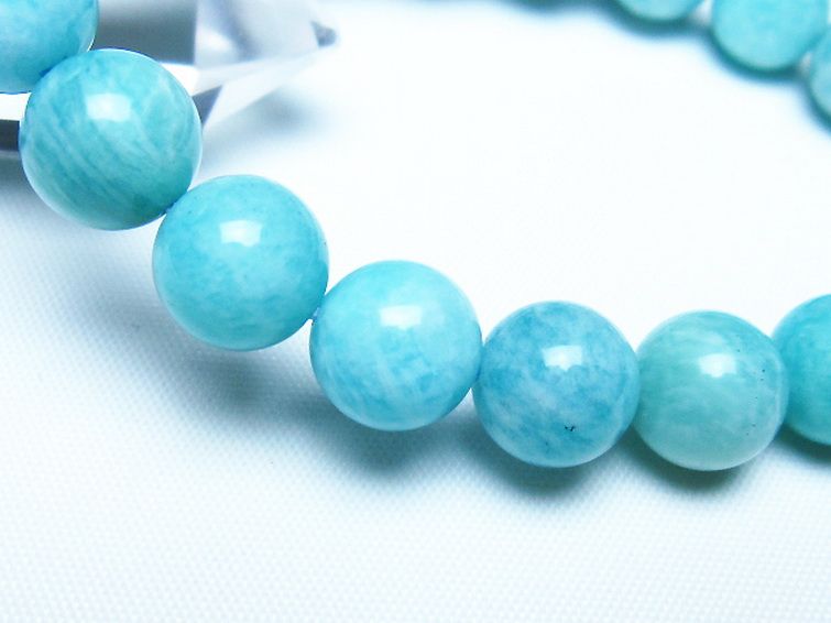 アマゾナイト ブレスレット 10mm [t161-12391] 3枚目