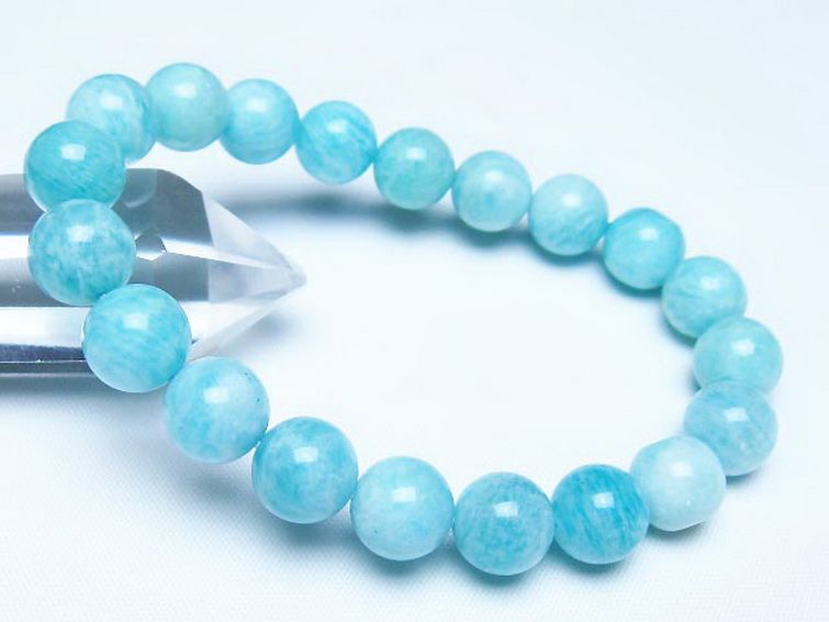 アマゾナイト ブレスレット 10mm [t161-12395] 1枚目