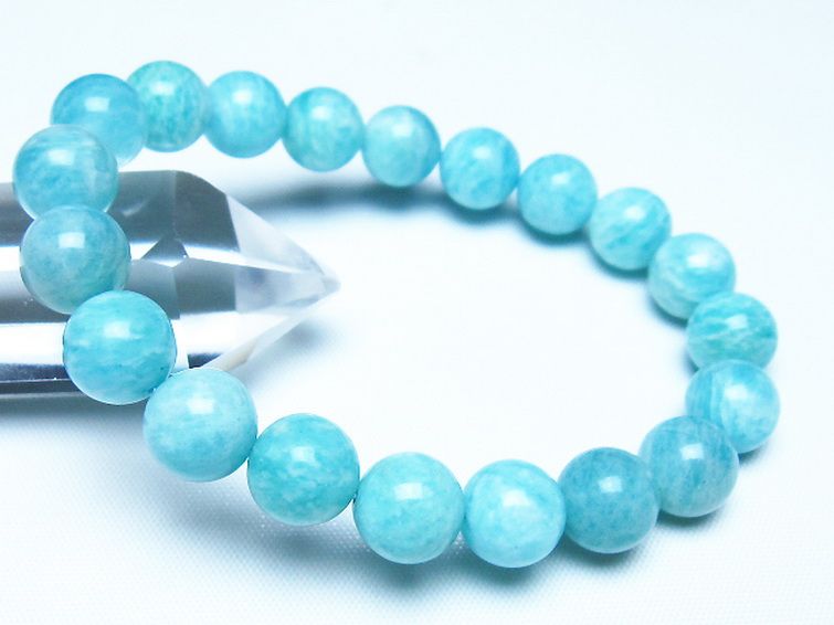 アマゾナイト ブレスレット 10mm [t161-12397] 1枚目