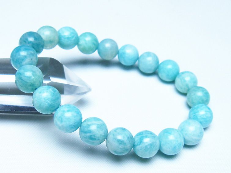 アマゾナイト ブレスレット 10mm [t161-12399] 1枚目