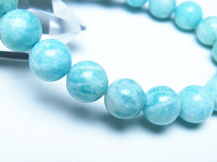 アマゾナイト ブレスレット 10mm [t161-12399] 3枚目