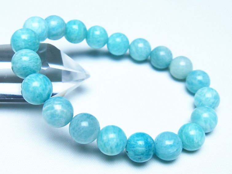 アマゾナイト ブレスレット 10mm [t161-12405] 1枚目