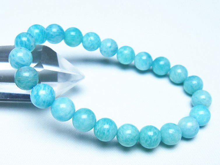 アマゾナイト ブレスレット 8mm [t161-12420] 1枚目