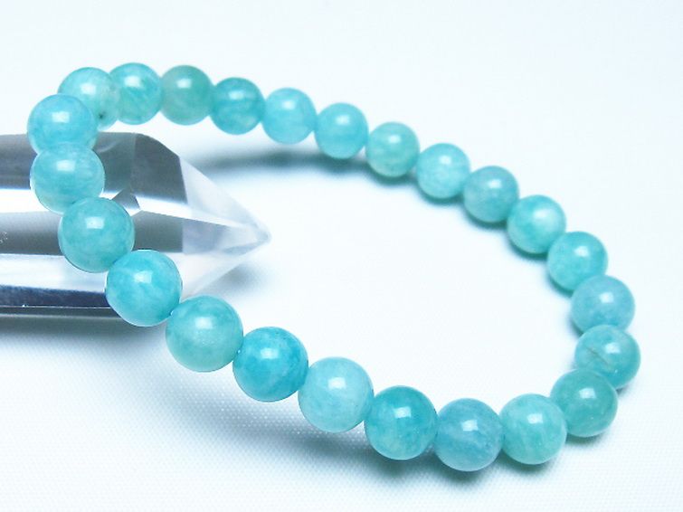 アマゾナイト ブレスレット 8mm [t161-12426] 1枚目