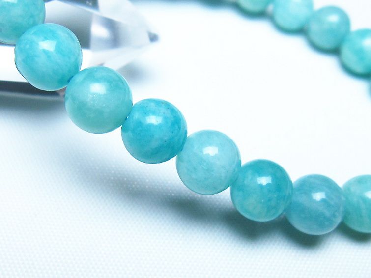 アマゾナイト ブレスレット 8mm [t161-12426] 3枚目