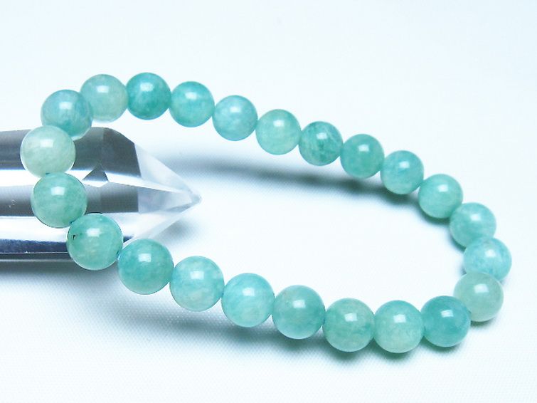 アマゾナイト ブレスレット 8mm [t161-12444] 1枚目