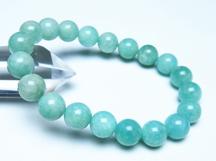 アマゾナイト ブレスレット 10mm [t161-12449] 1枚目