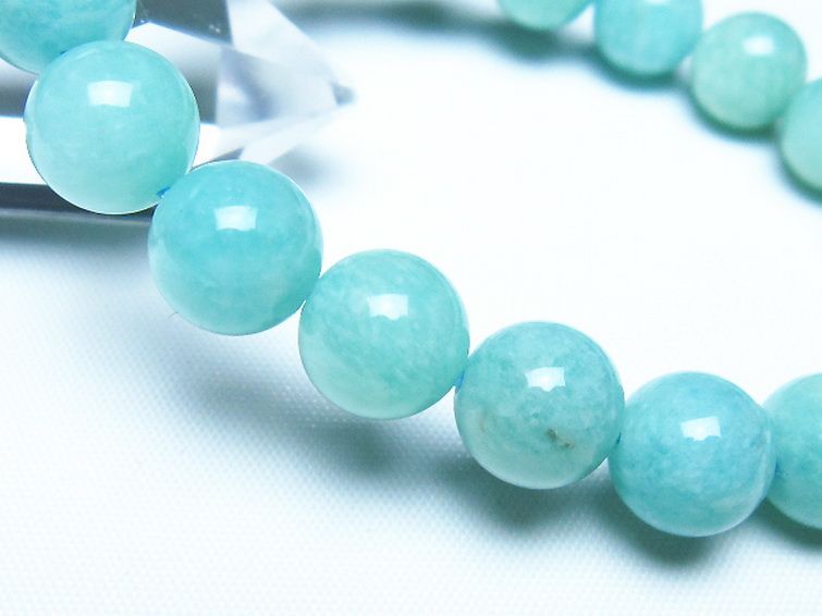アマゾナイト ブレスレット 10mm [t161-12455] 3枚目