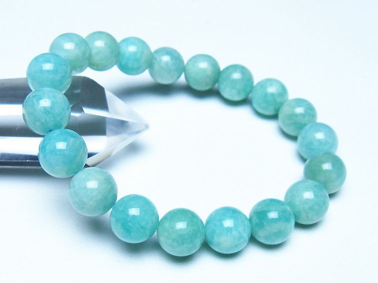 アマゾナイト ブレスレット 11mm [t161-12460] 1枚目