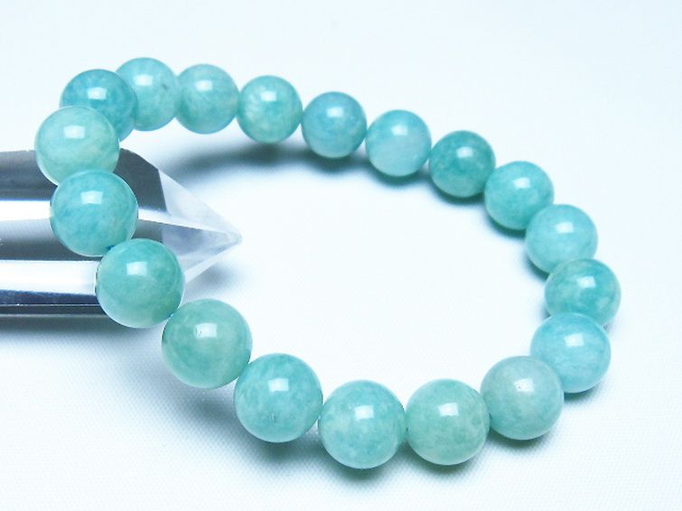 アマゾナイト ブレスレット 11mm [t161-12463] 1枚目