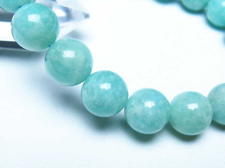 アマゾナイト ブレスレット 11mm [t161-12463] 3枚目