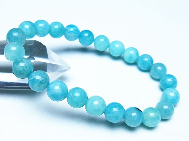 アマゾナイト ブレスレット 8mm [t161-12473] 1枚目
