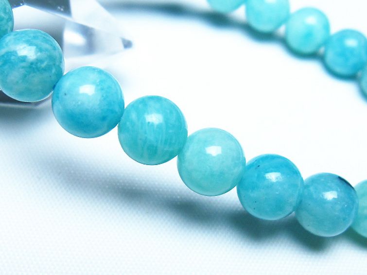 アマゾナイト ブレスレット 8mm [t161-12473] 3枚目