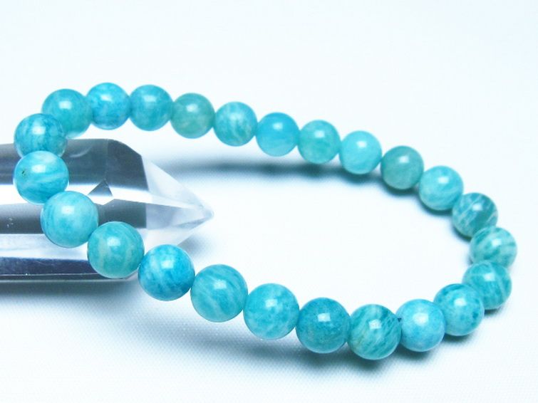 アマゾナイト ブレスレット 8mm [t161-12476] 1枚目