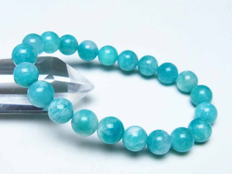 アマゾナイト ブレスレット 9mm [t161-12687] 1枚目