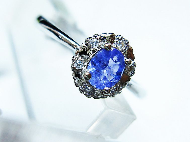 タンザナイト 指輪 (16号)[T165-1444] 1枚目