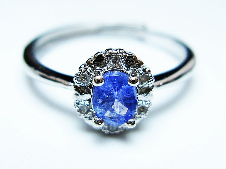 タンザナイト 指輪 (16号)[t165-1444]