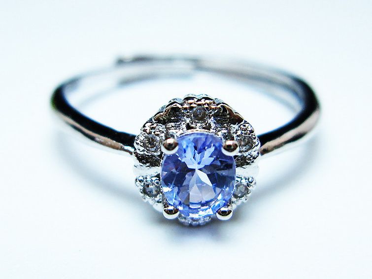 タンザナイト 指輪 (16号)[T165-1475] 3枚目