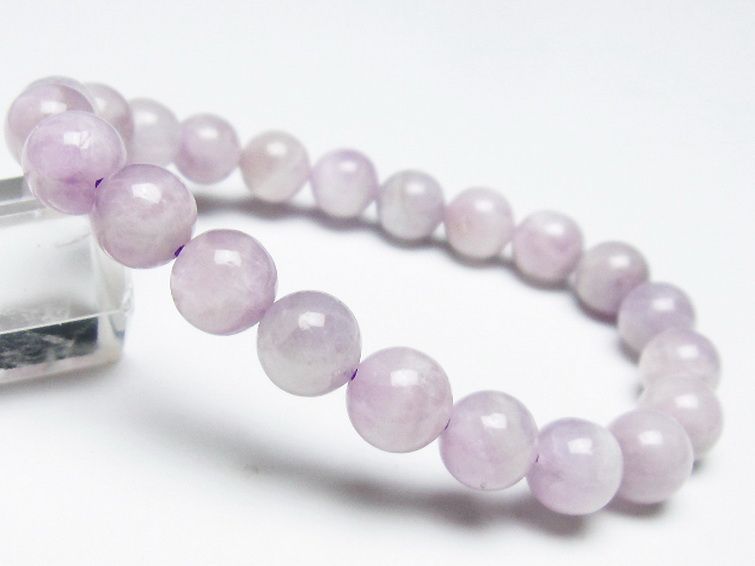 クンツァイト ブレスレット 9mm [T17-6414] 1枚目