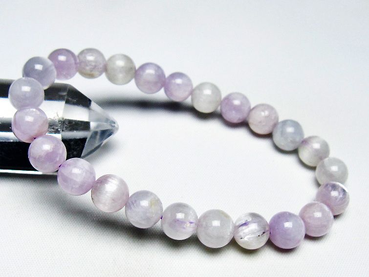 クンツァイト ブレスレット 9mm [t17-6760] 1枚目