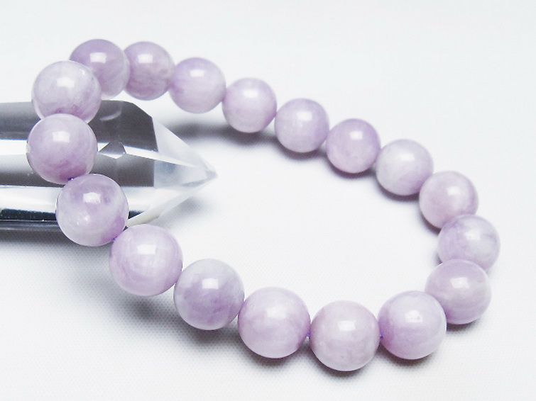 クンツァイト ブレスレット 11mm [T17-6948] 1枚目