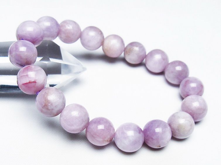 クンツァイト ブレスレット 11mm [T17-6952] 1枚目