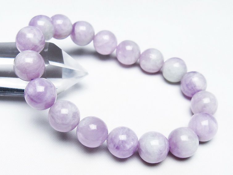 クンツァイト ブレスレット 11mm [T17-6954] 1枚目