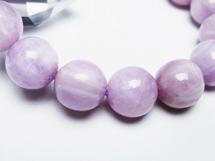 クンツァイト ブレスレット 13mm [t17-7028] 3枚目