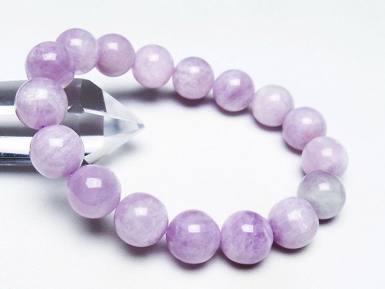 クンツァイト ブレスレット 12mm [t17-7031] 1枚目