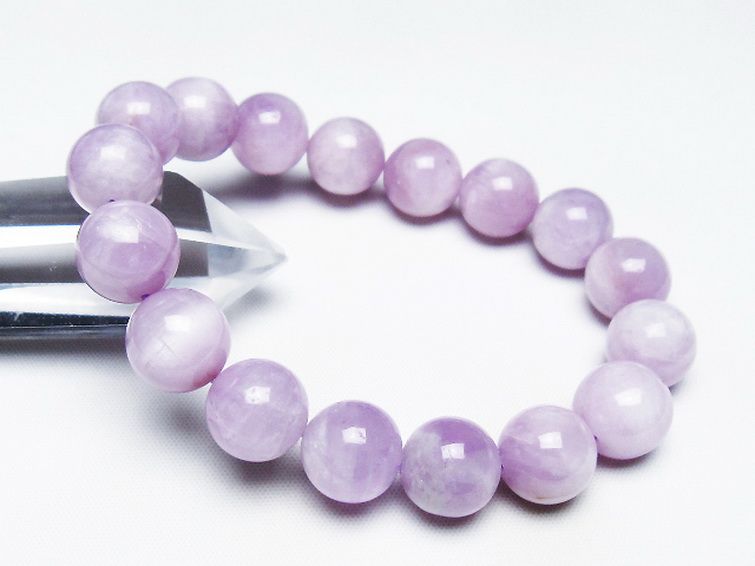 クンツァイト ブレスレット 12mm [T17-7032] 1枚目