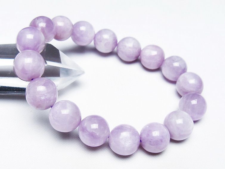 クンツァイト ブレスレット 12mm [T17-7036] 1枚目