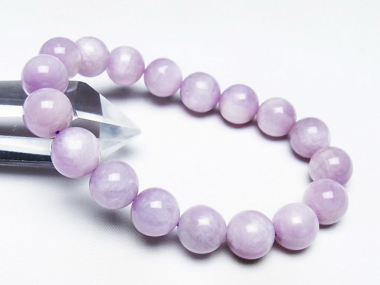 クンツァイト ブレスレット 11mm [T17-7054] 1枚目