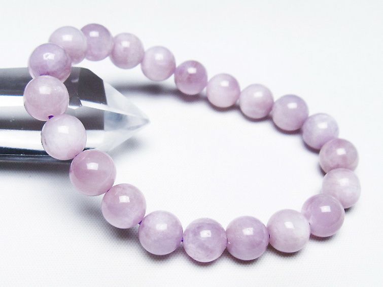 クンツァイト ブレスレット 9mm [t17-7058] 1枚目