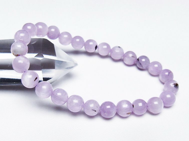 クンツァイト ブレスレット 7mm [T17-7072] 1枚目