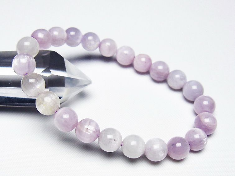 クンツァイト ブレスレット 8mm [t17-7108] 1枚目